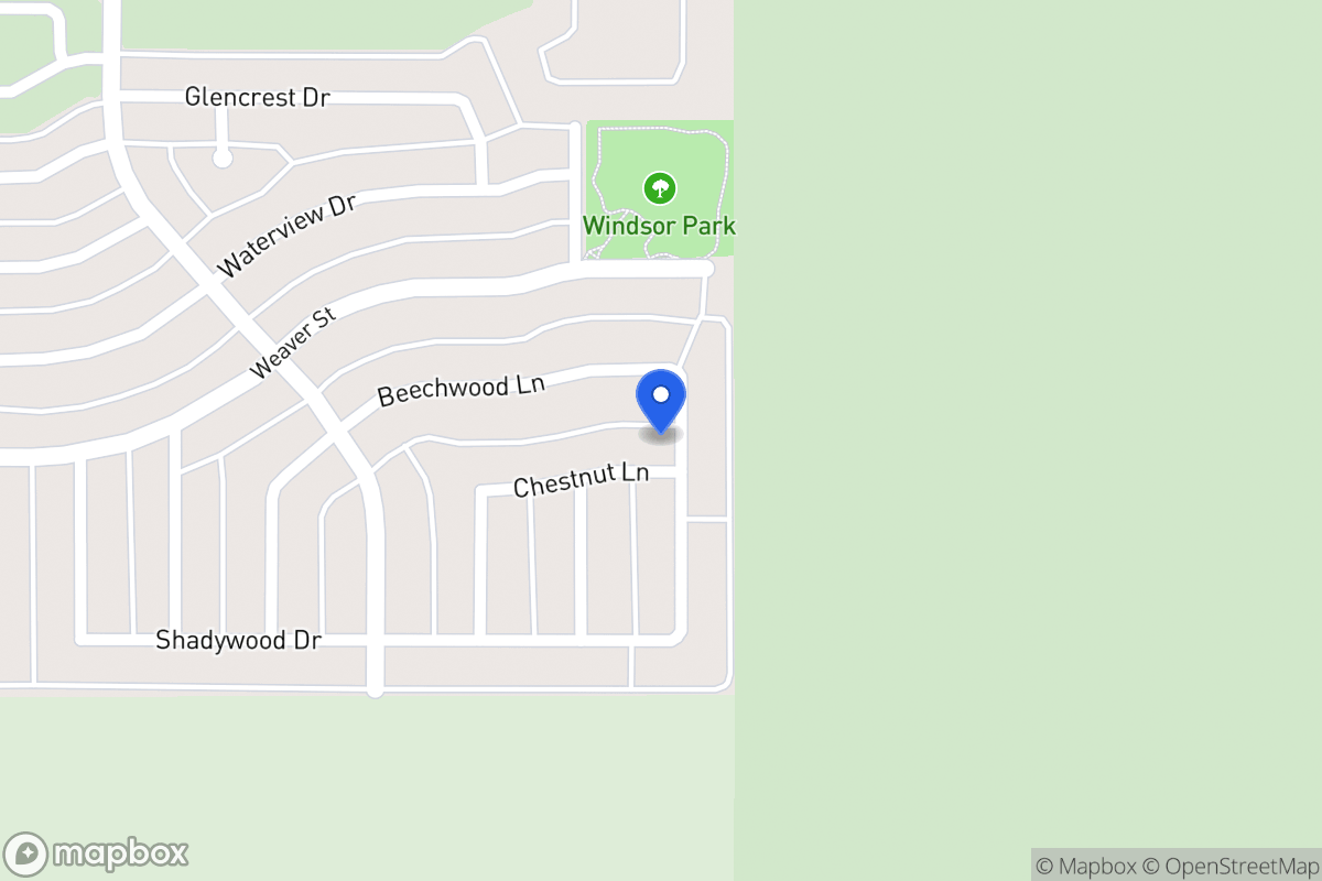 Map of 1137 Chestnut Ln
