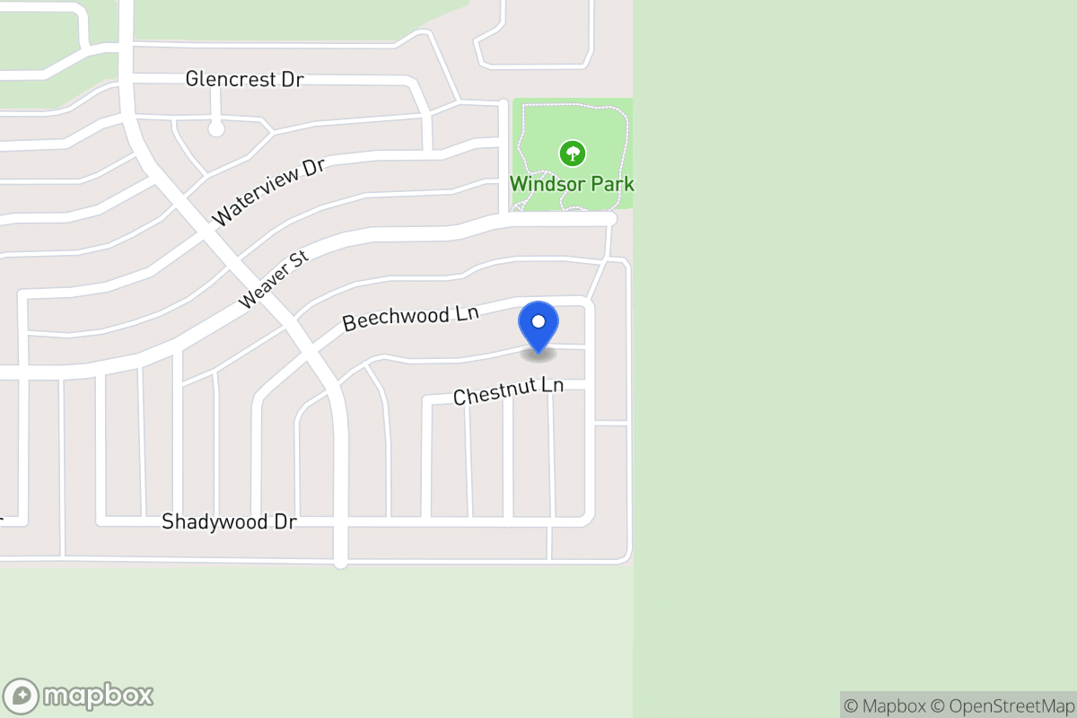 Map of 1129 Chestnut Ln