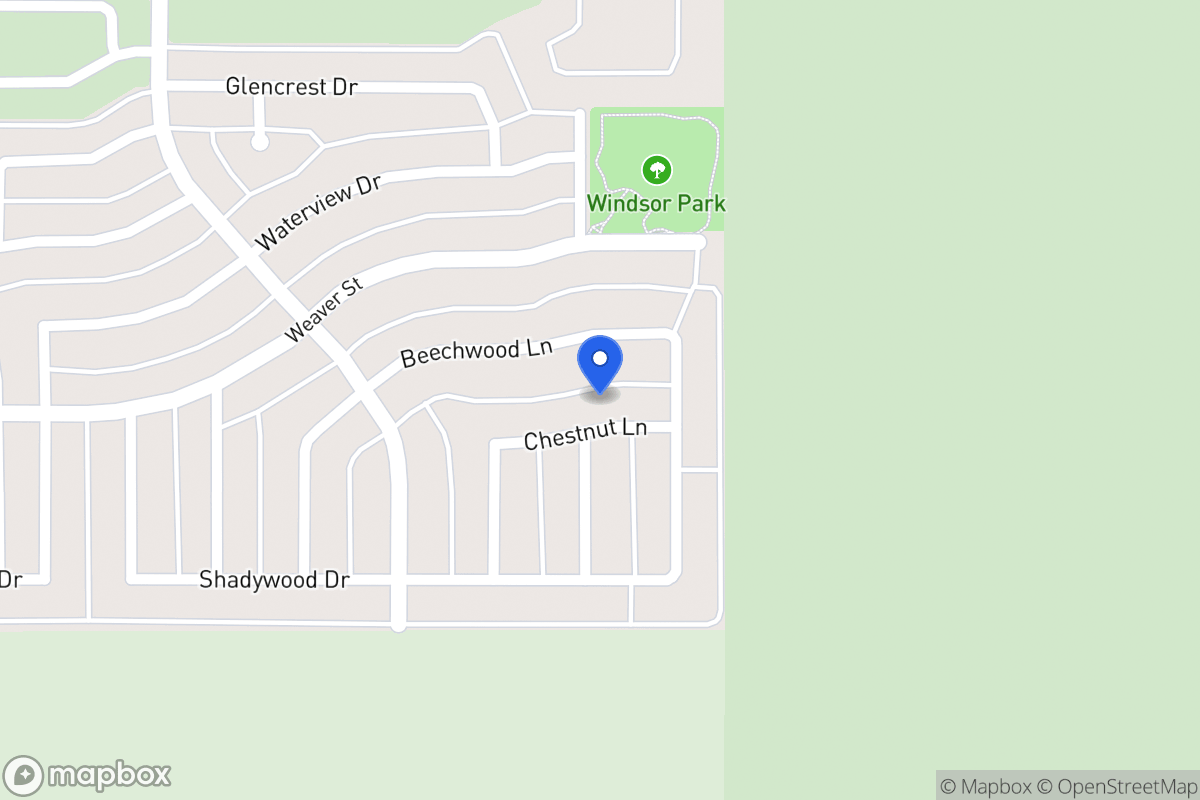 Map of 1125 Chestnut Ln