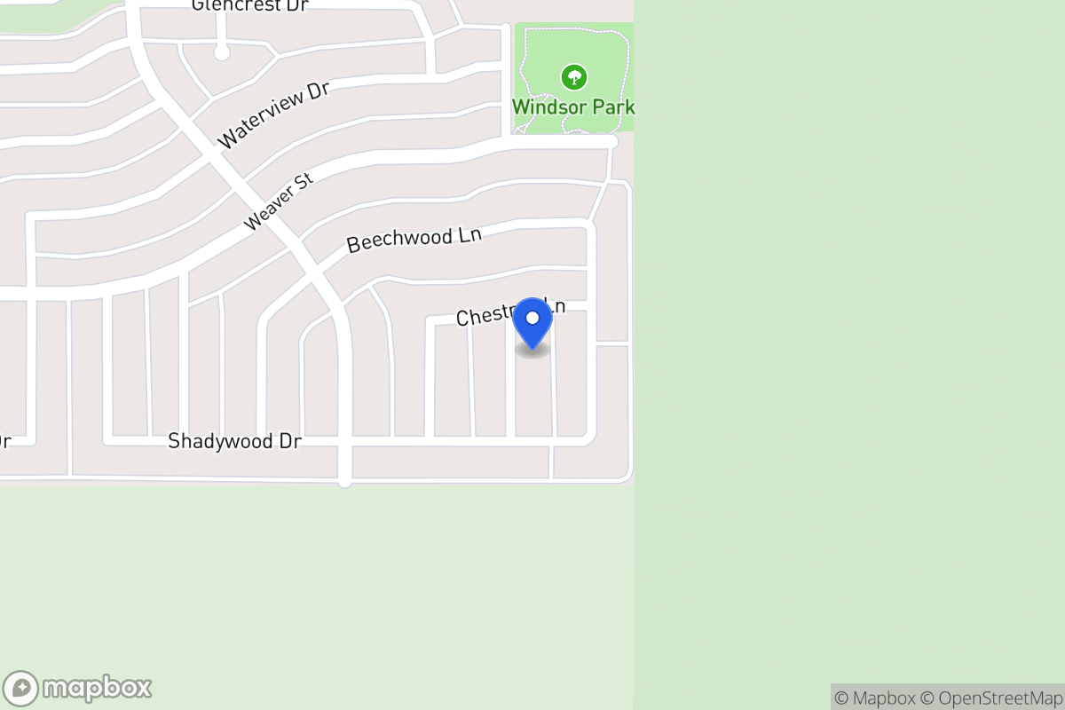 Map of 308 Cherrytree Ln