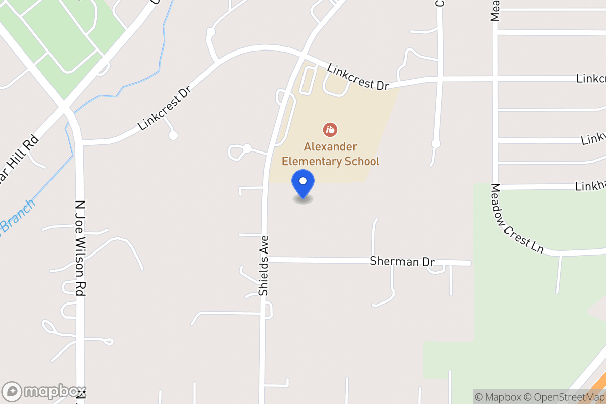 Map of 1516 Shields Ave