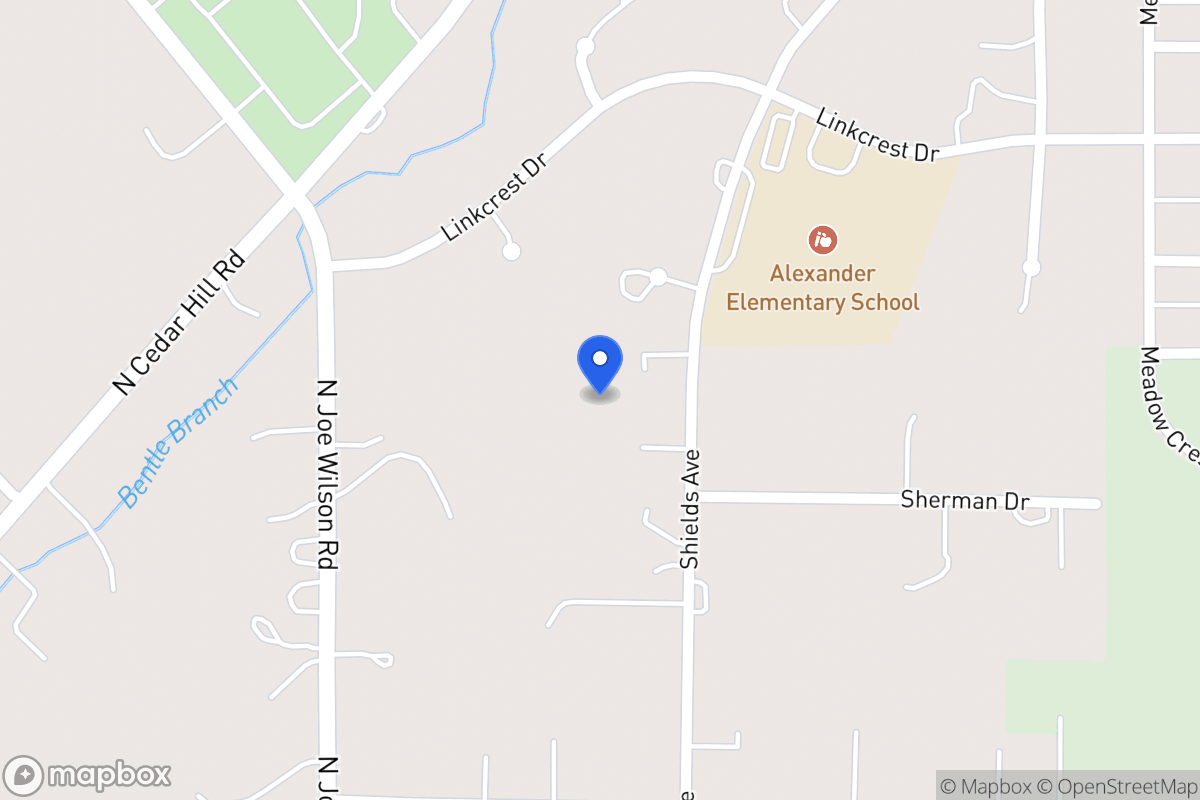 Map of 1515 Shields Ave