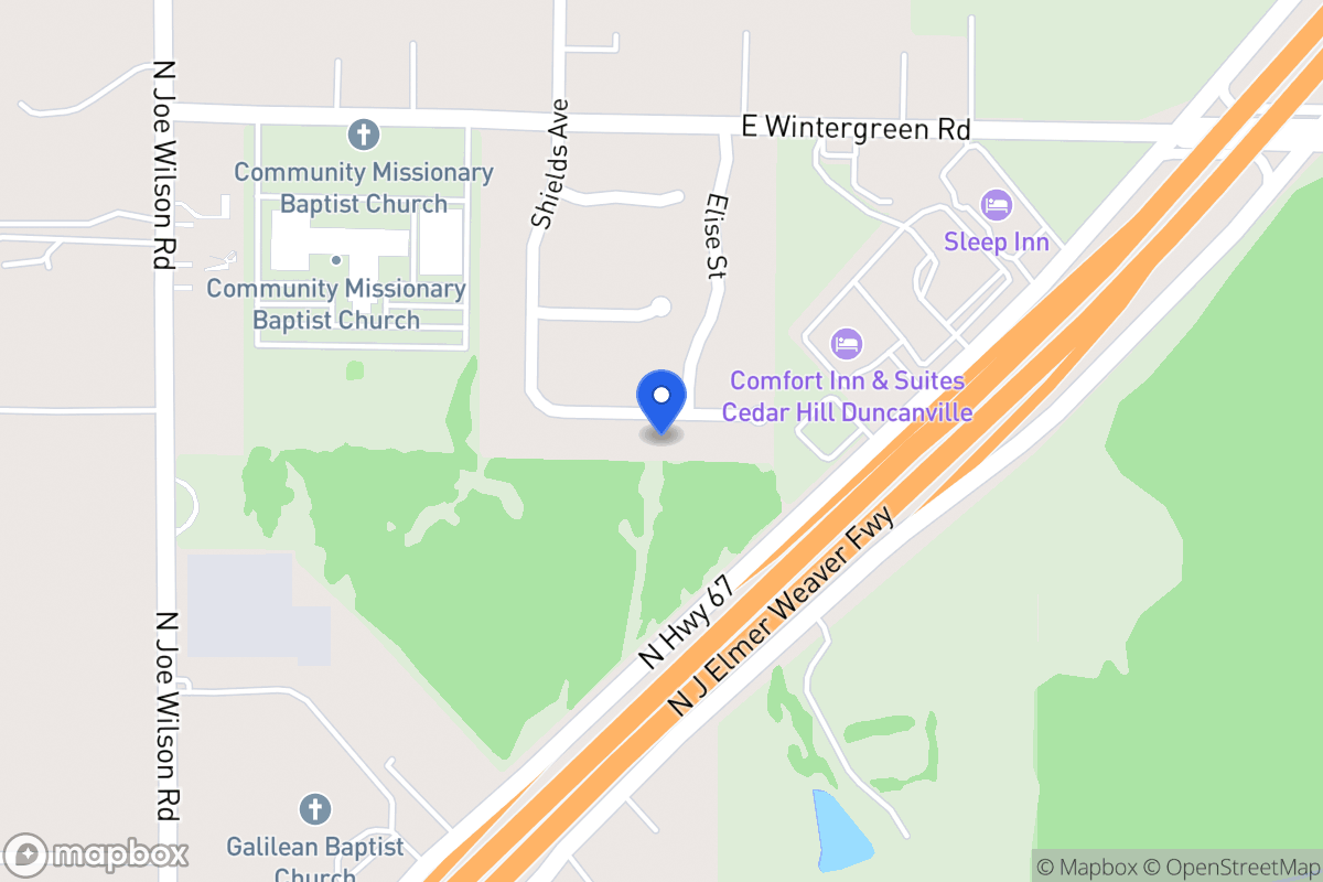 Map of 1 Wintergreen Rd