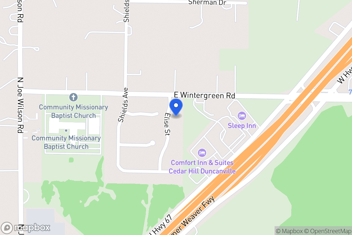 Map of 1336 Elise St