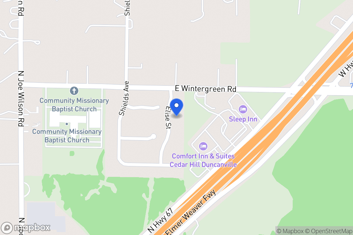 Map of 1332 Elise St