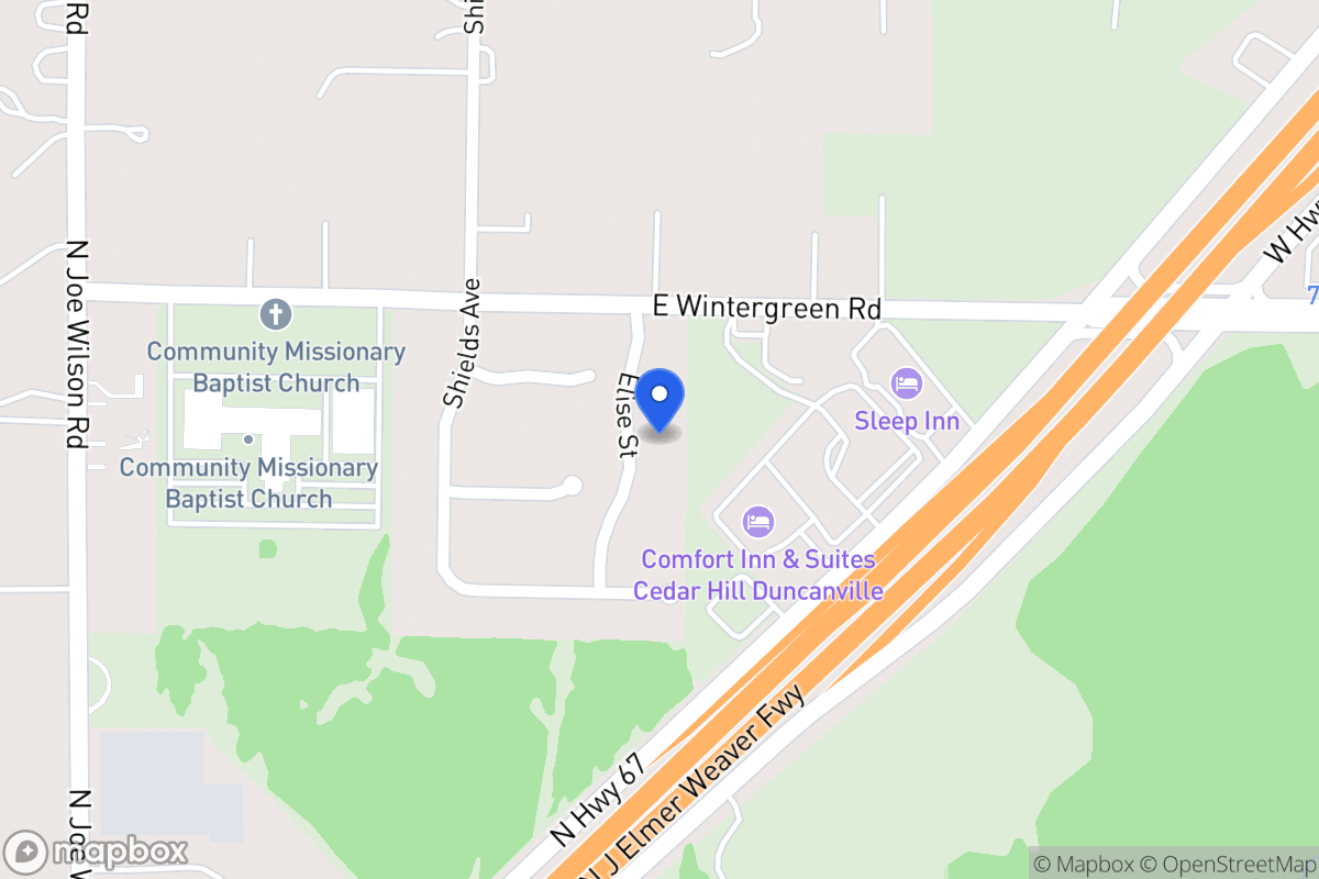 Map of 1328 Elise St