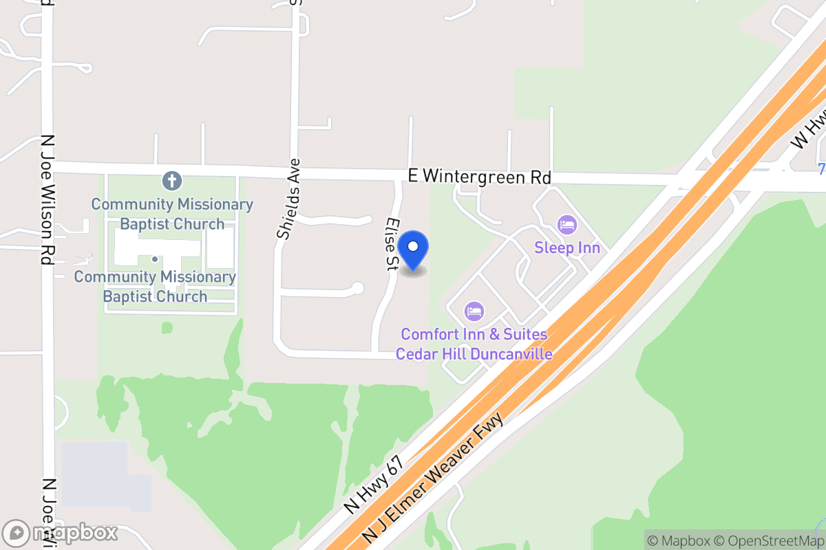 Map of 1324 Elise St