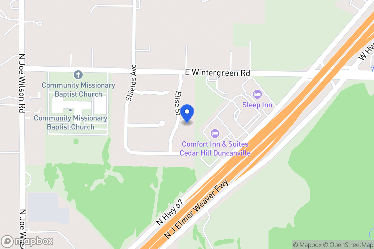 Map of 1320 Elise St