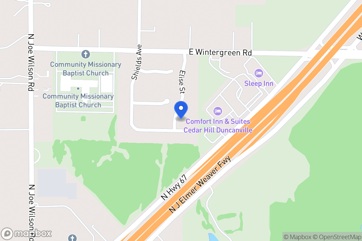 Map of 1025 Ruth St