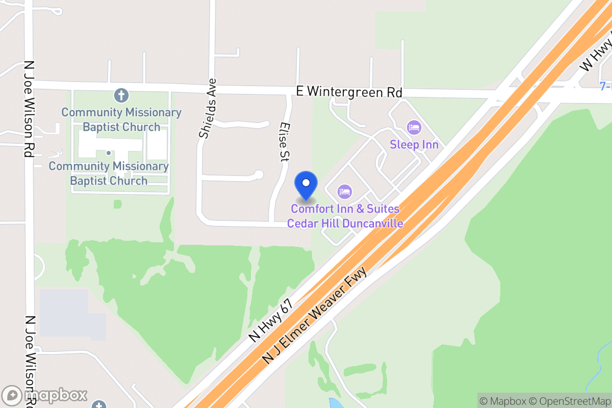Map of 1033 Ruth St