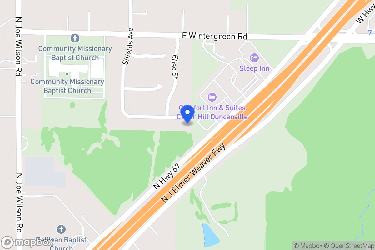 Map of 1034 Ruth St