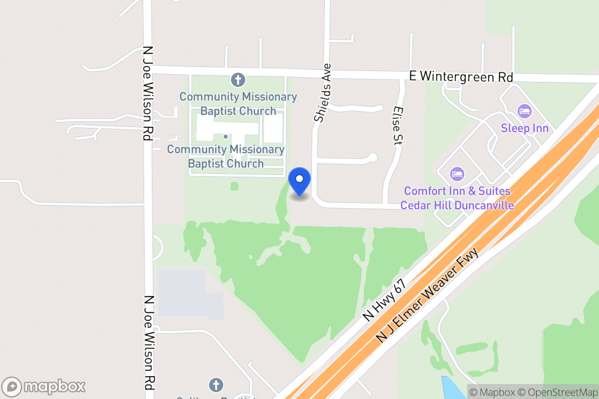 Map of 1307 Shields Ave