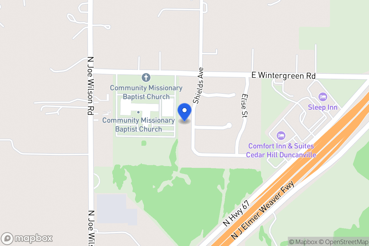 Map of 1323 Shields Ave