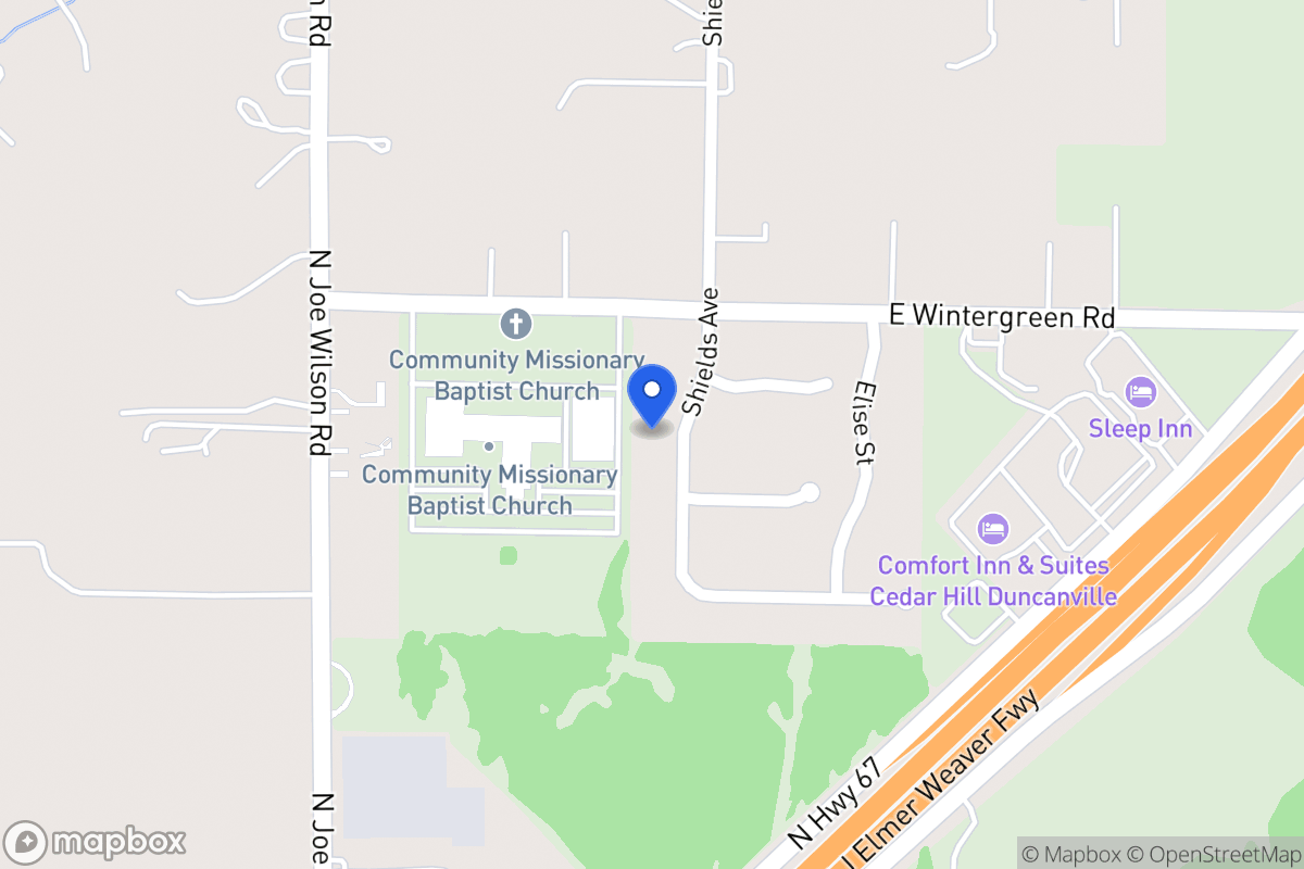 Map of 1331 Shields Ave