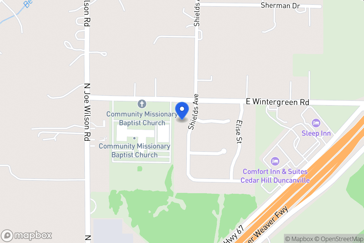 Map of 1339 Shields Ave