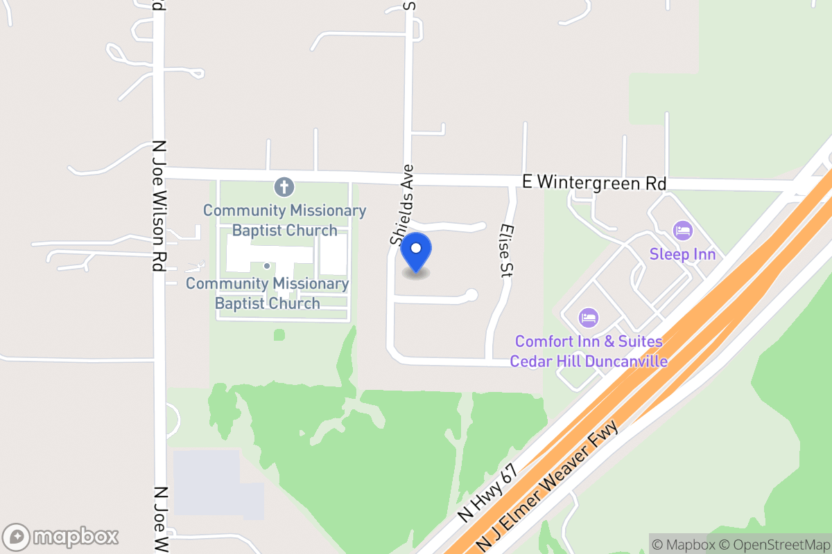 Map of 1007 Grover Ct