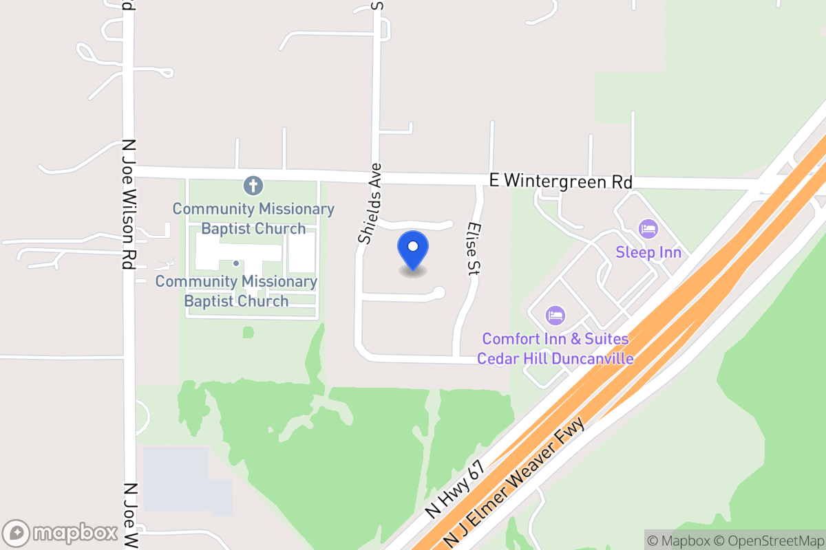 Map of 1015 Grover Ct