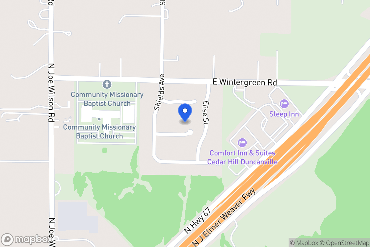 Map of 1019 Grover Ct