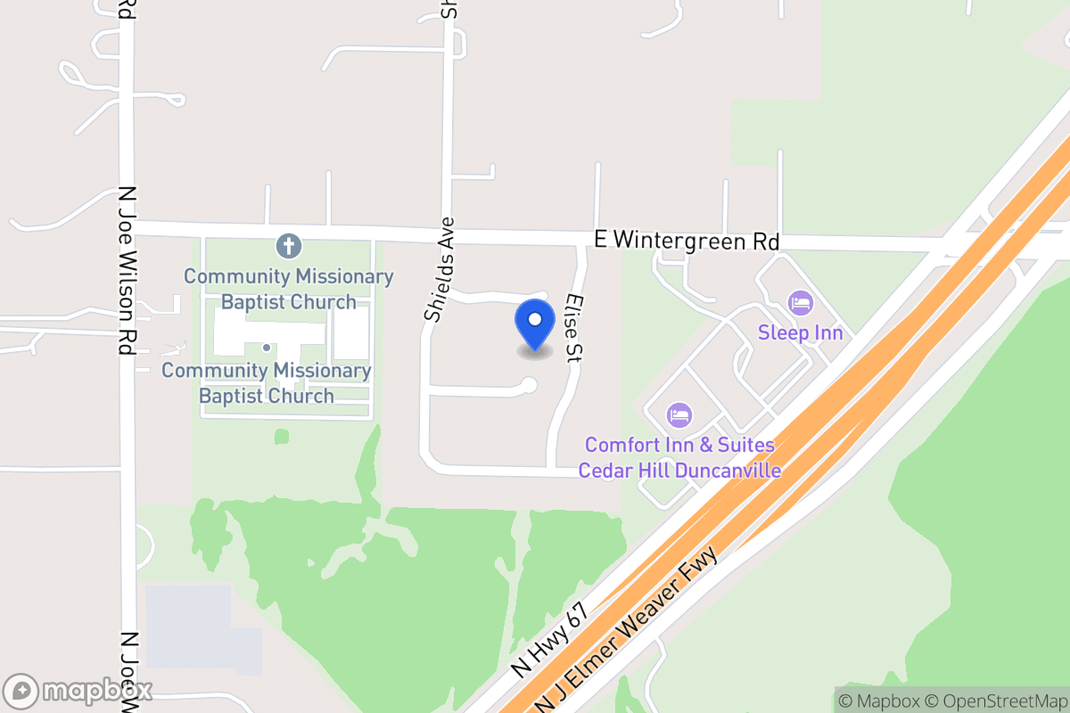 Map of 1023 Grover Ct