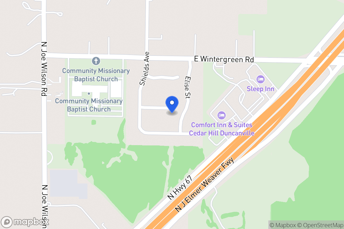 Map of 1018 Grover Ct
