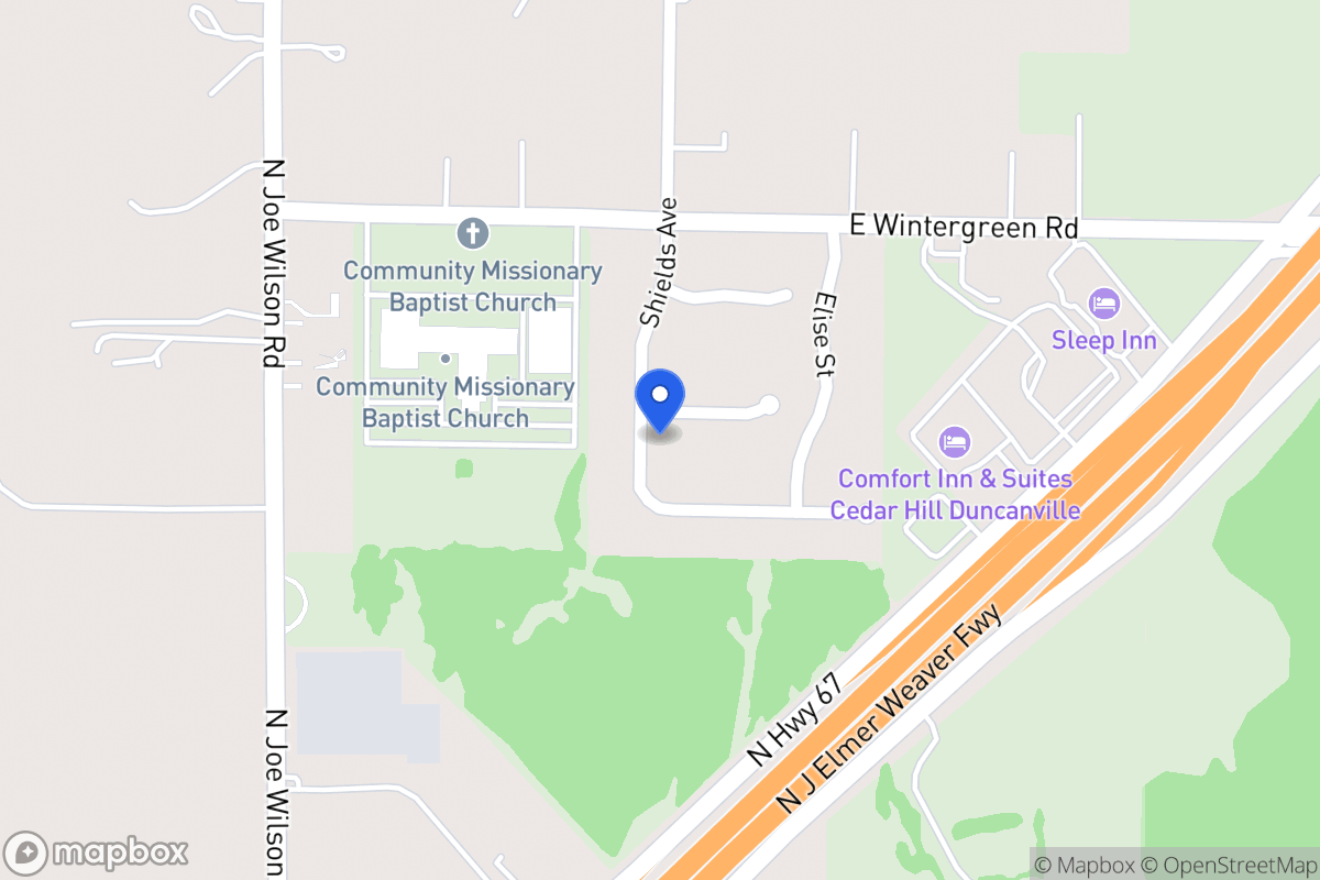 Map of 1002 Grover Ct