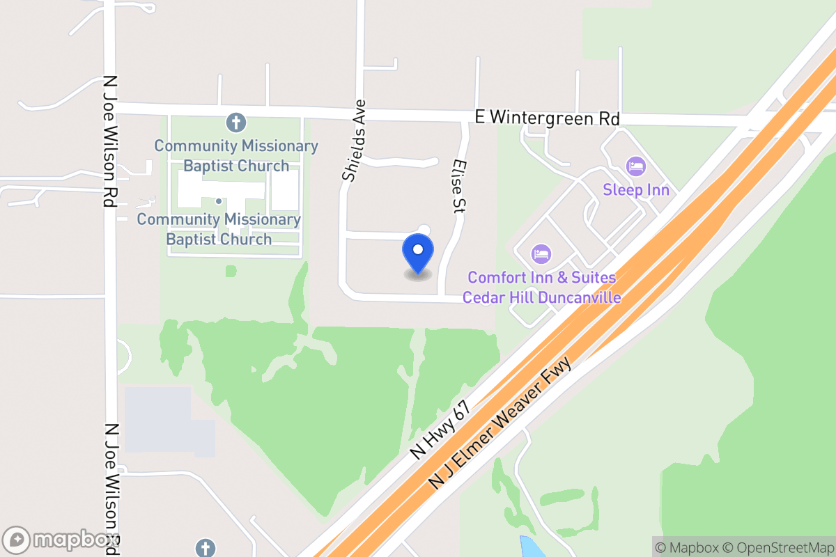 Map of 1019 Ruth St