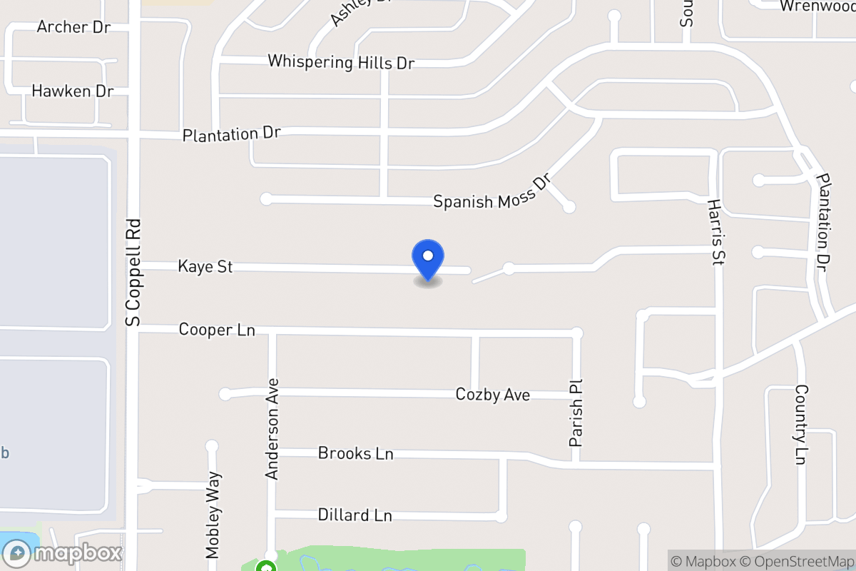 Map of 309 Kaye St