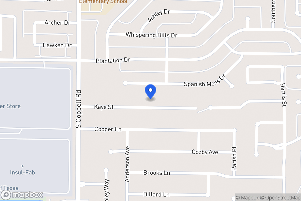 Map of 332 Kaye St