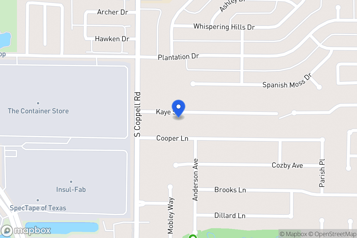 Map of 415 Kaye St