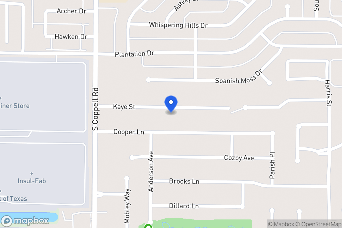 Map of 337 Kaye St