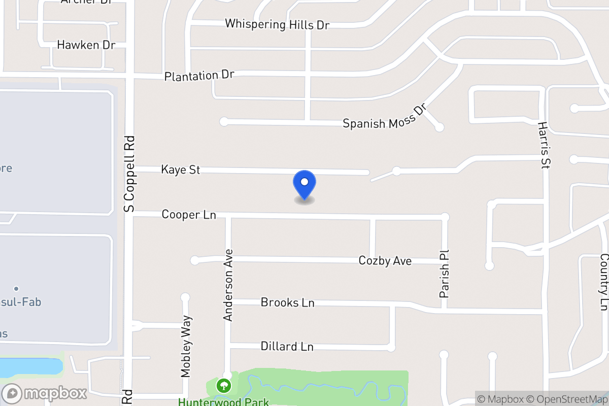 Map of 432 Cooper Ln
