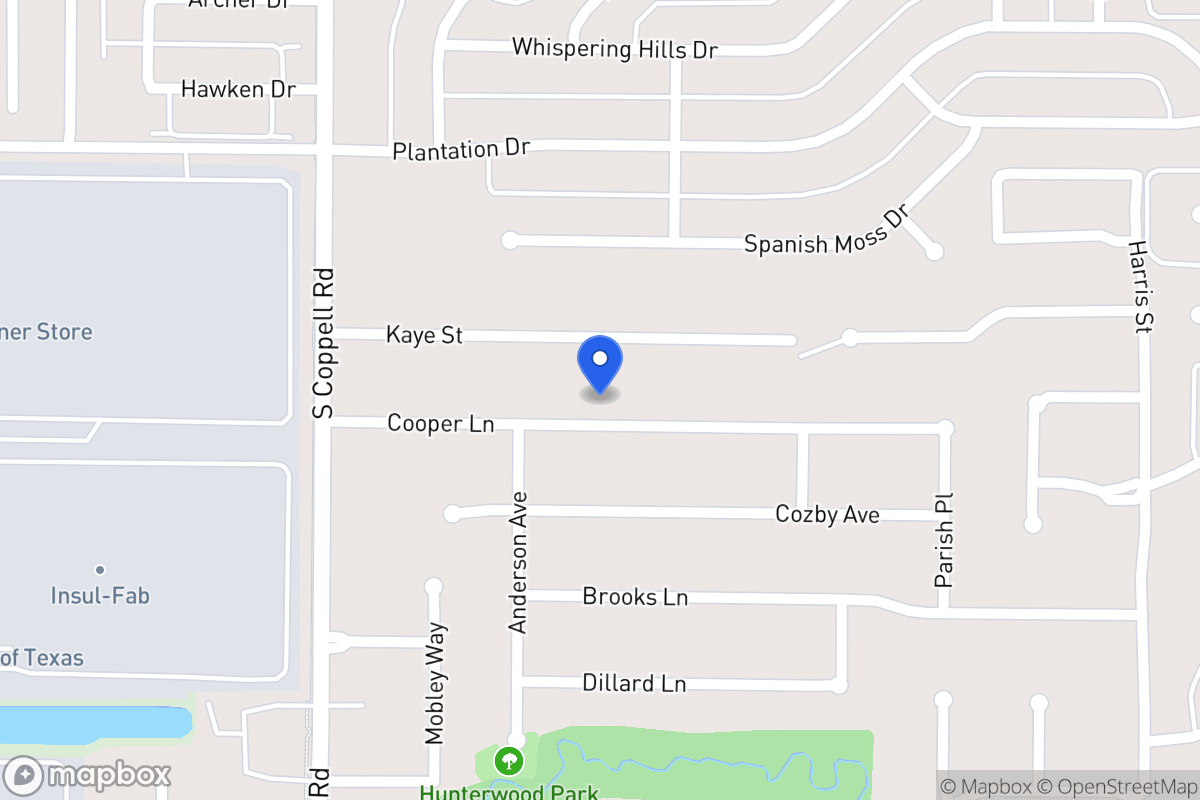 Map of 444 Cooper Ln