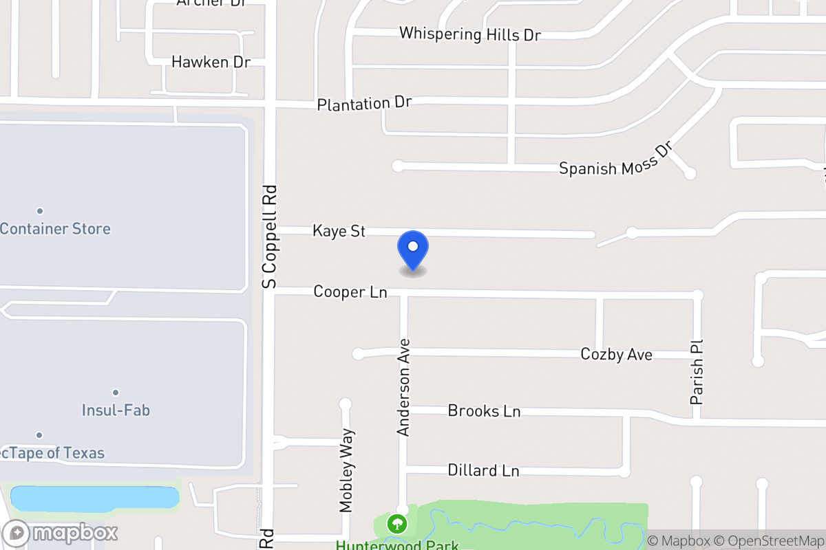 Map of 502 Cooper Ln