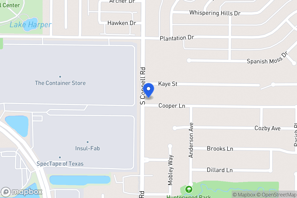 Map of 534 Cooper Ln