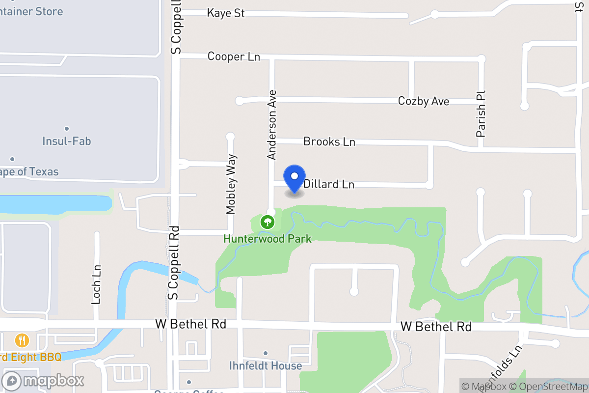 Map of 445 Dillard Ln