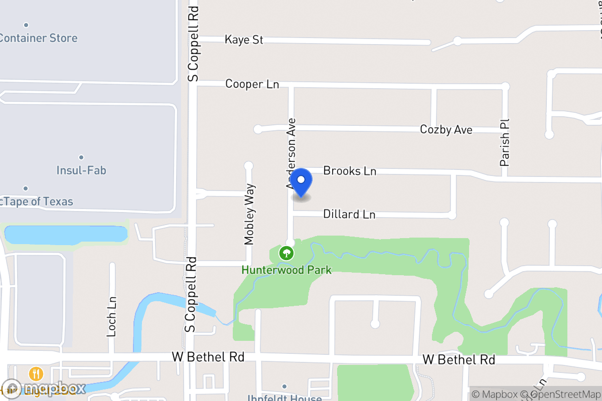 Map of 448 Dillard Ln