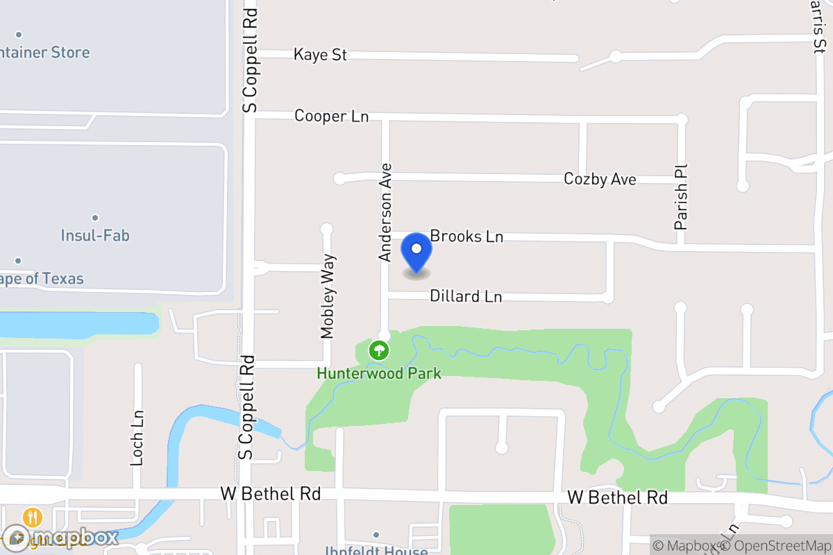 Map of 444 Dillard Ln