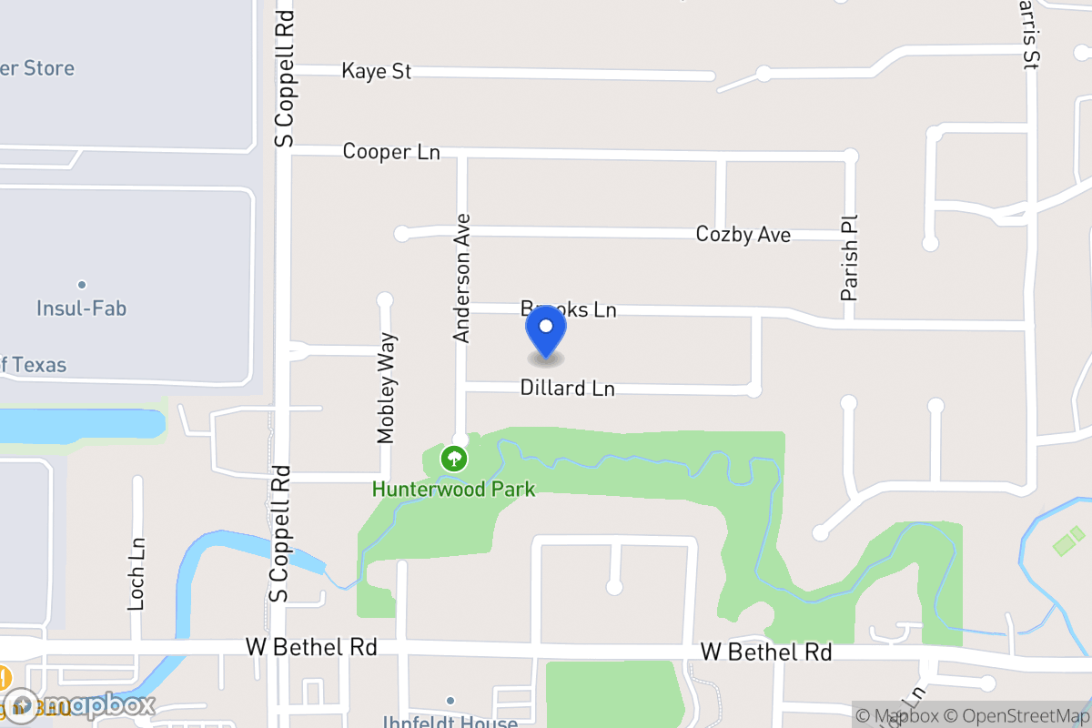 Map of 436 Dillard Ln