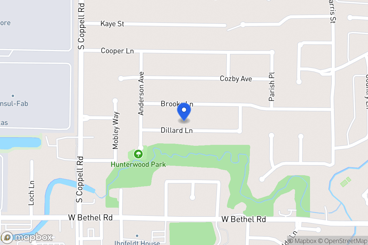 Map of 428 Dillard Ln
