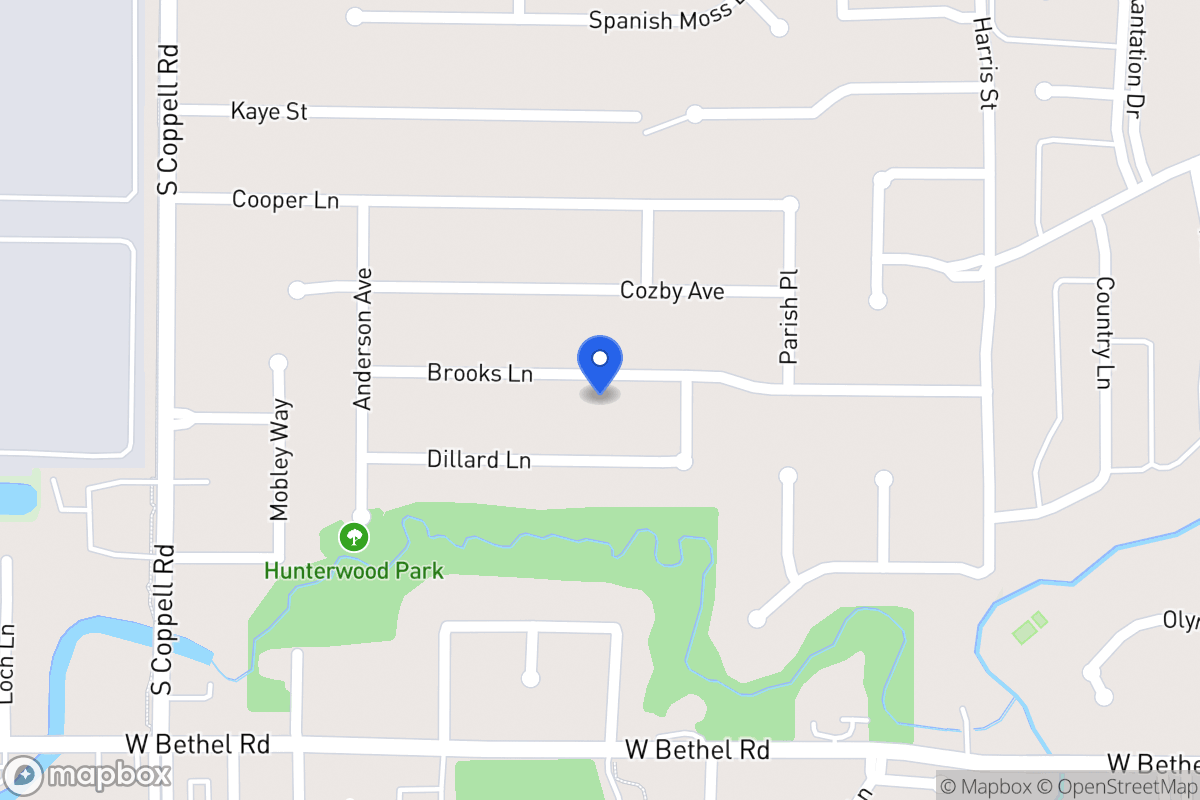 Map of 411 Brooks Ln