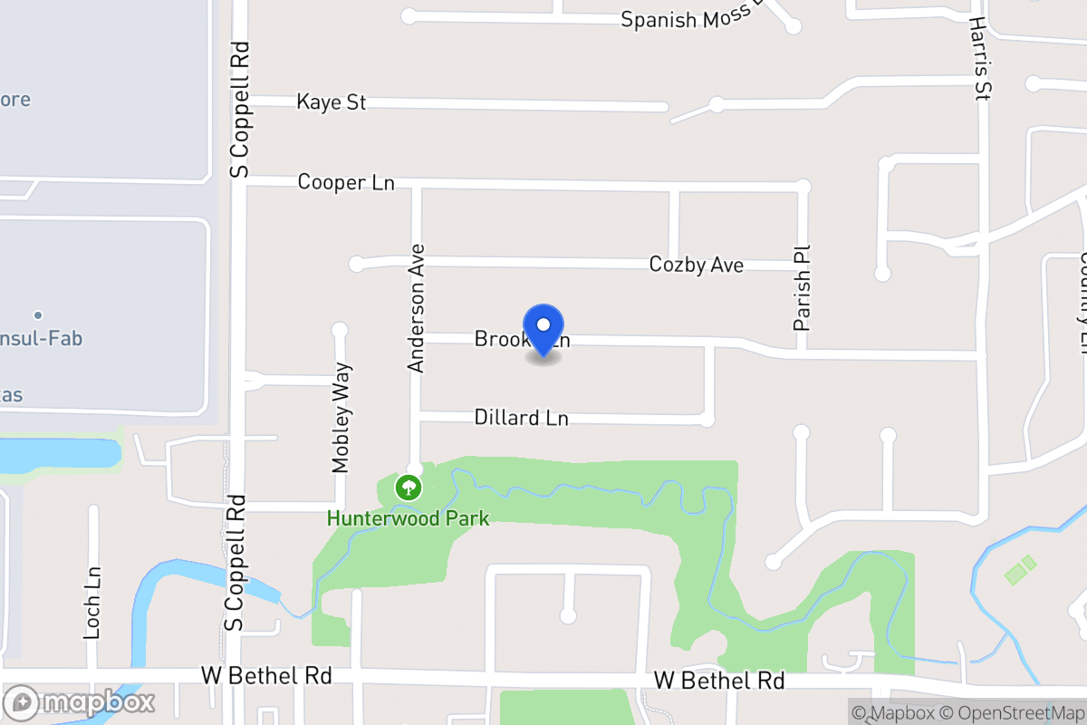 Map of 427 Brooks Ln