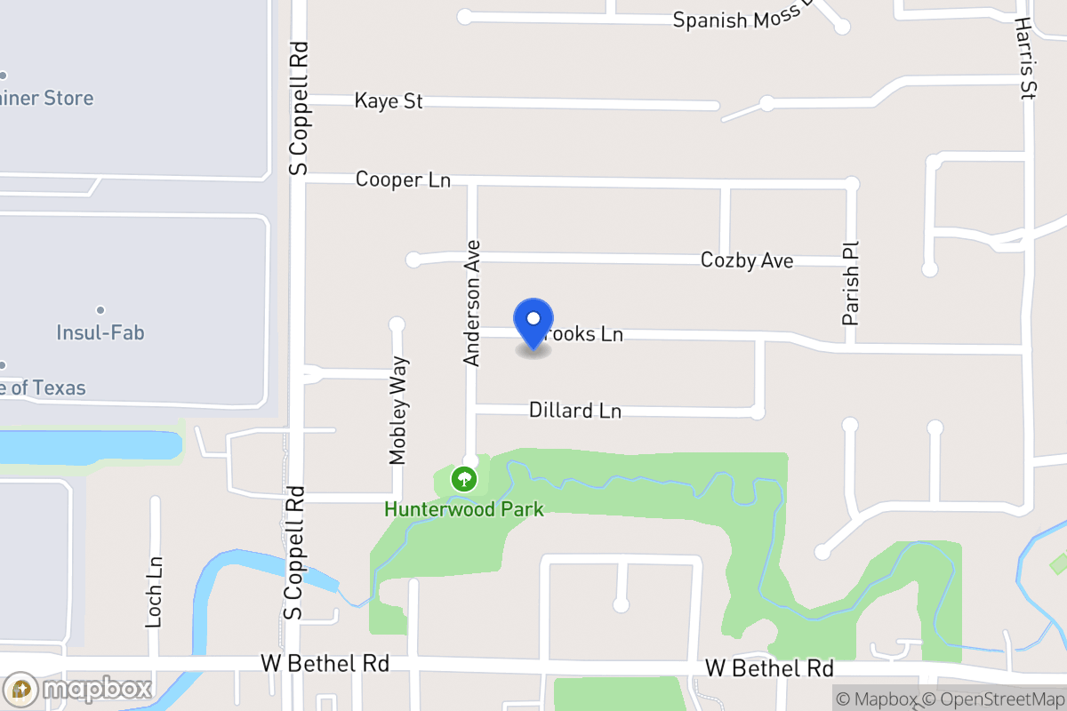 Map of 439 Brooks Ln