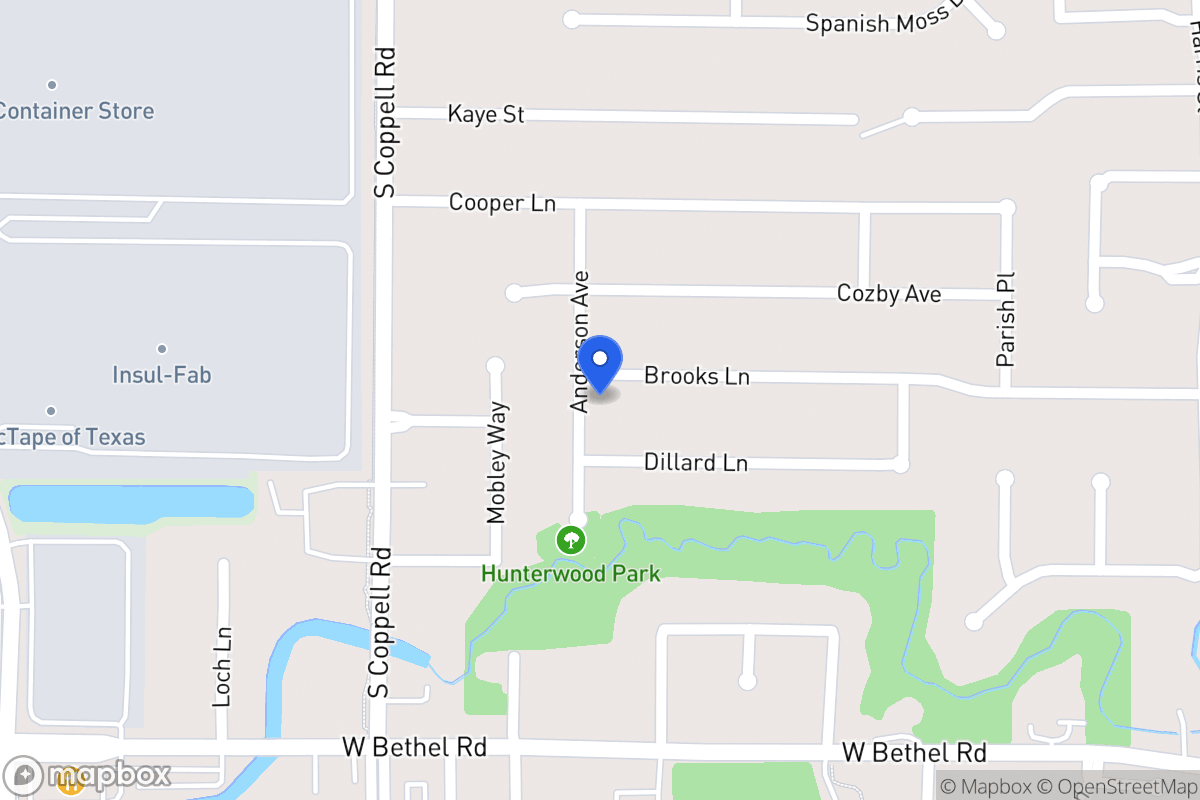 Map of 447 Brooks Ln