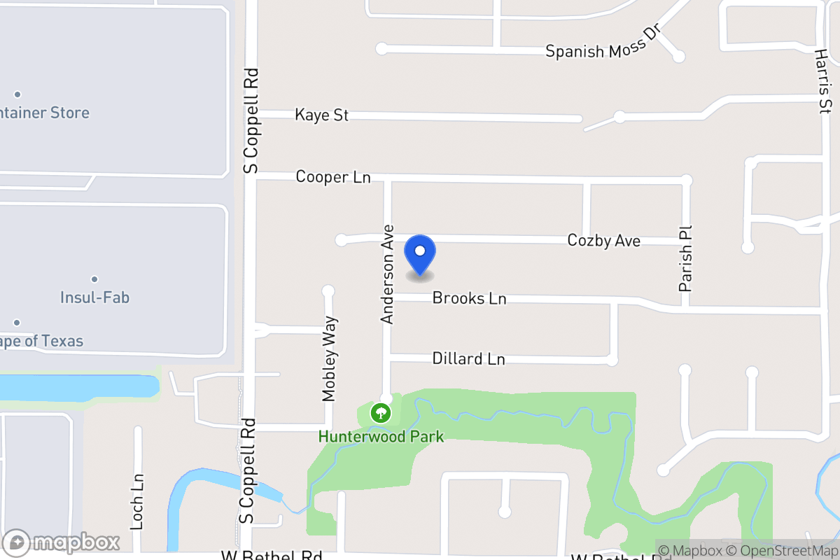 Map of 444 Brooks Ln