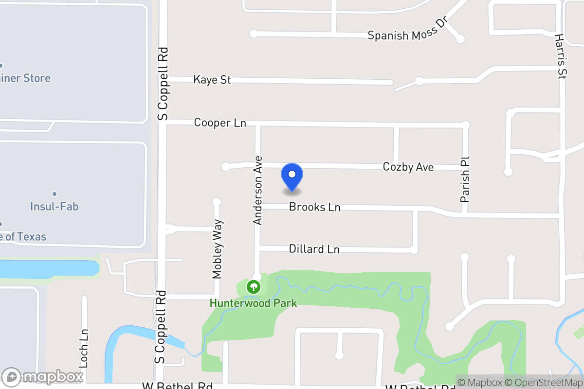 Map of 440 Brooks Ln
