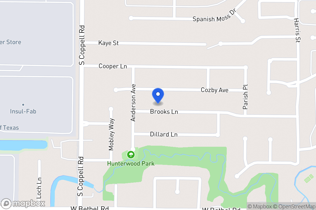 Map of 436 Brooks Ln