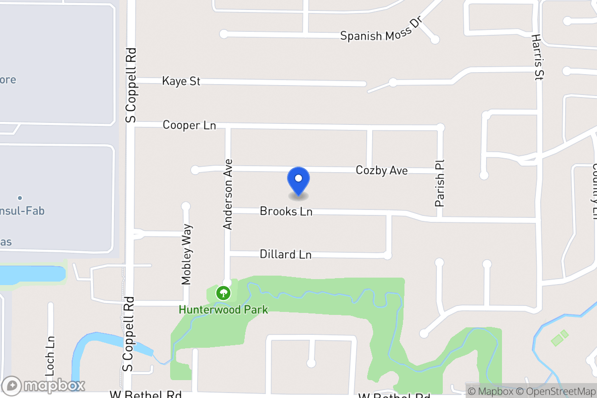Map of 428 Brooks Ln