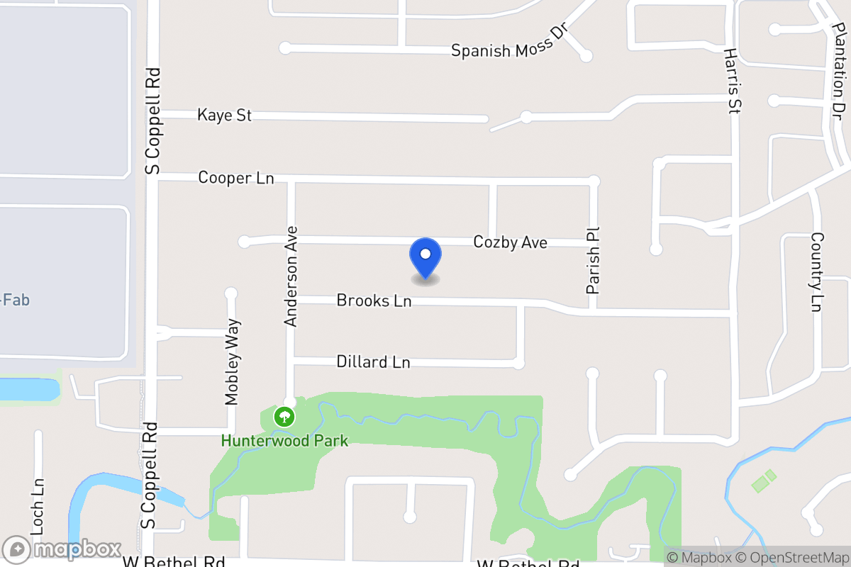 Map of 420 Brooks Ln