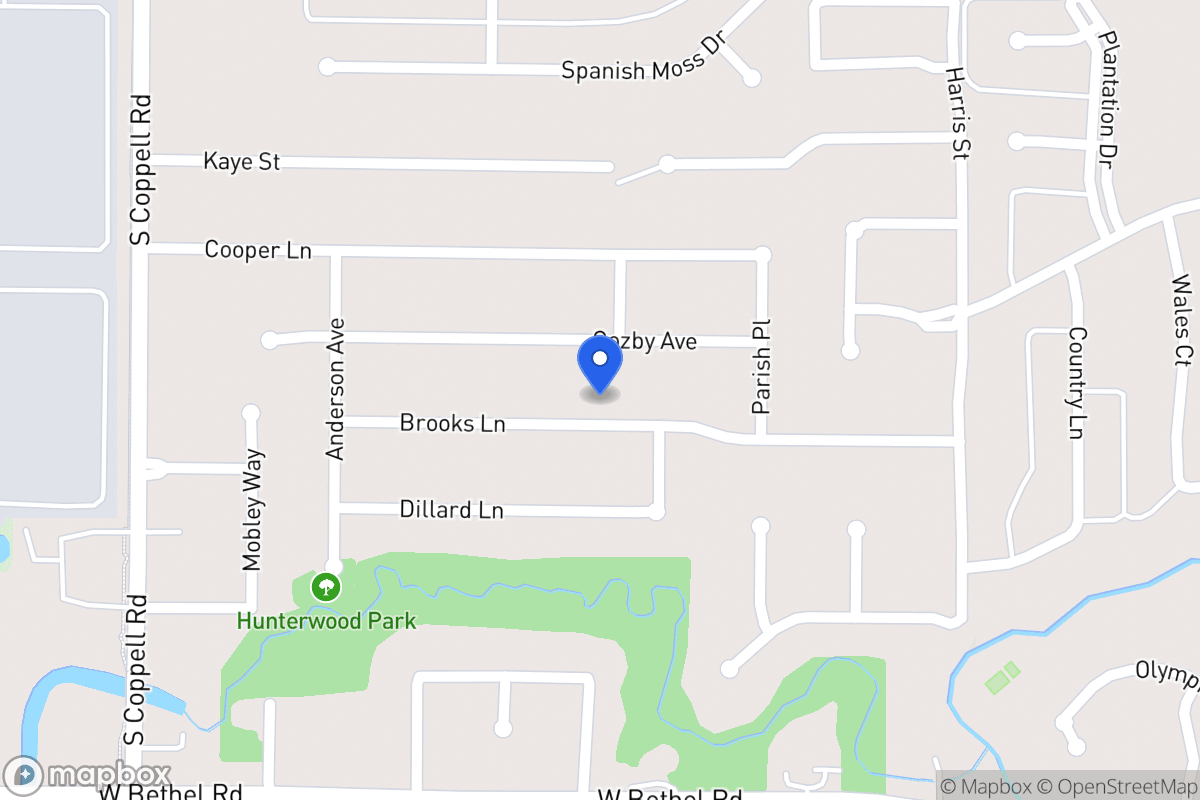 Map of 408 Brooks Ln