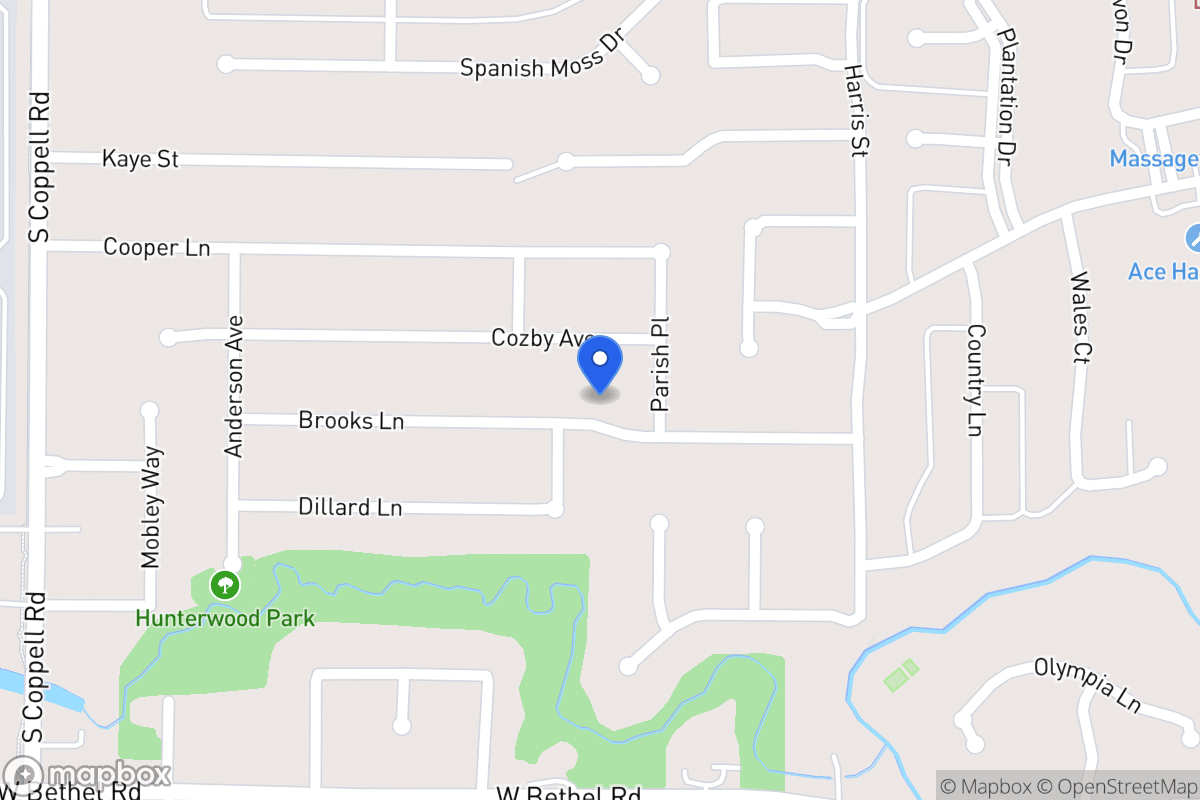 Map of 400 Brooks Ln